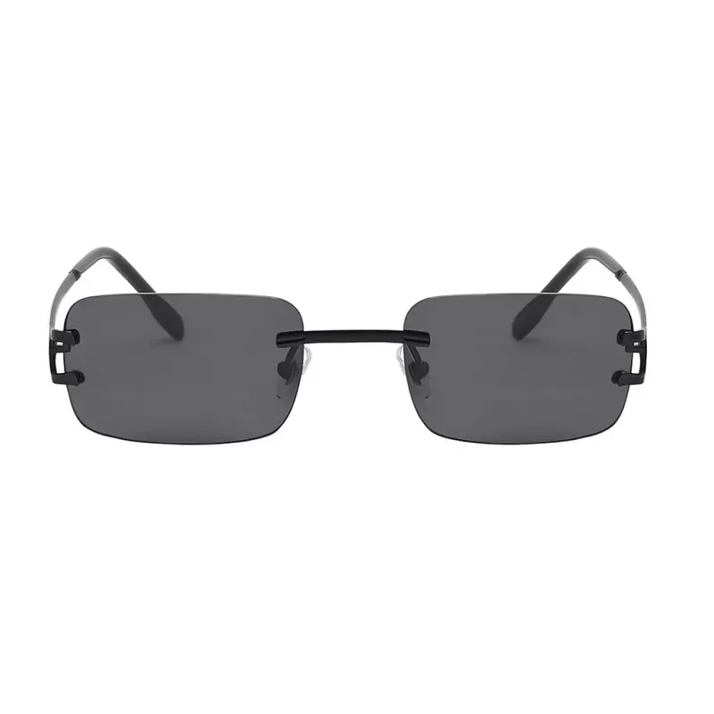 Zonnebril Unisex PBLIQ Randloos CLRS Zwart